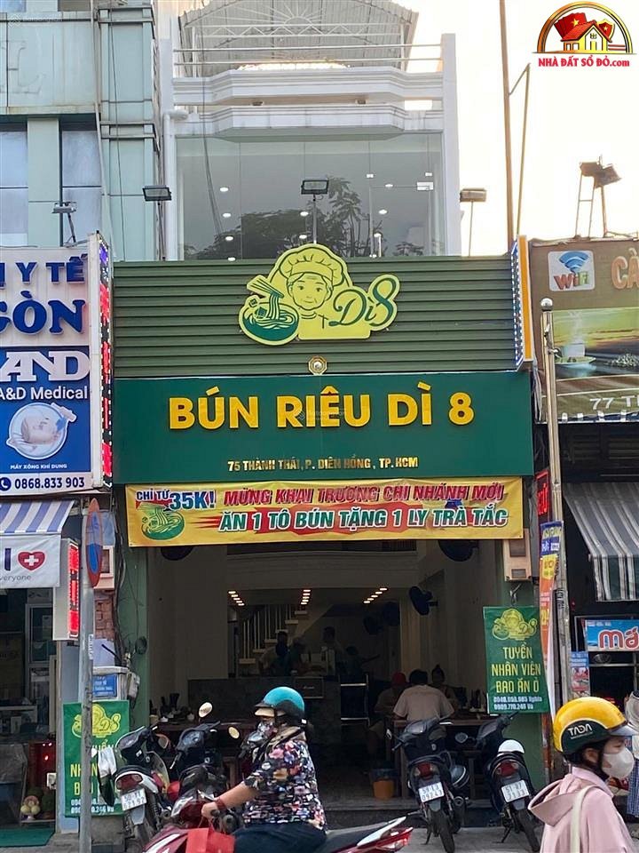 Bán nhà đất Đường Thành Thái – Phường cũ 14 Quận 10 – Phường mới 14 – Thành phố Hồ Chí Minh diên tích 82 m2 giá 38500000000