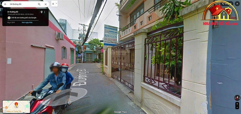 Bán nhà đất Đường B3 – Phường cũ Tây Thạnh Quận Tân Phú – Phường mới Tây Thạnh – Thành phố Hồ Chí Minh diện tích 104 m2 giá 15.38 tỷ