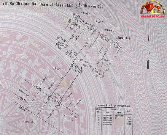 Nhà 5 tầng đường Hà Huy Giáp – Phường cũ Thạnh Lộc Quận 12 – Phường mới Thạnh Lộc – Thành phố Hồ Chí Minh diện tích 63 m2 giá 5.75 tỷ