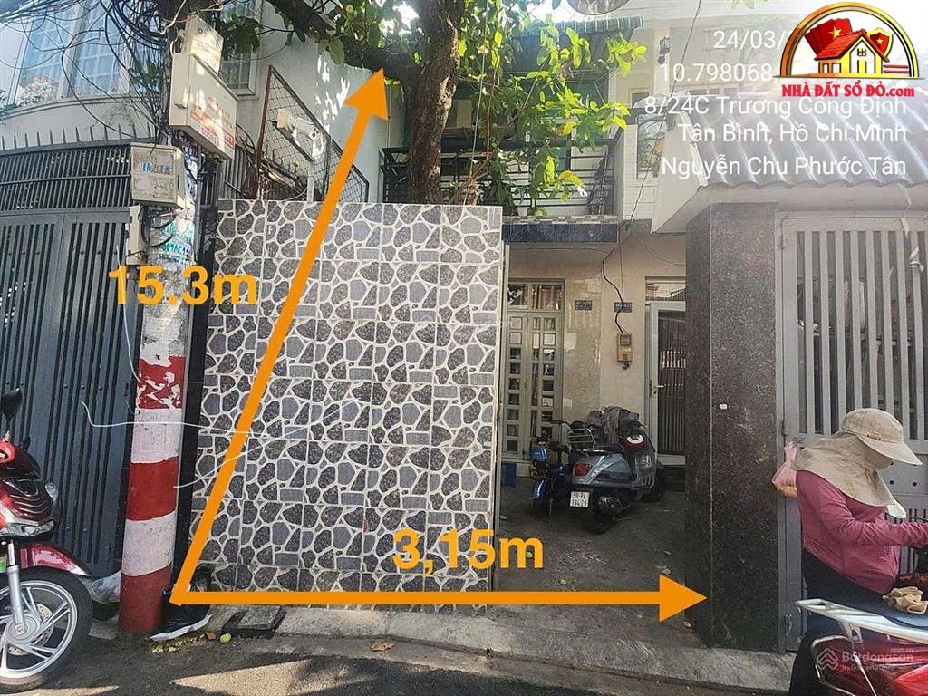 Bán nhà đất Đường Trường Chinh – Phường cũ 14 Quận Tân Bình – Phường mới Tân Bình – Thành phố Hồ Chí Minh 49 m2 5.74 tỷ