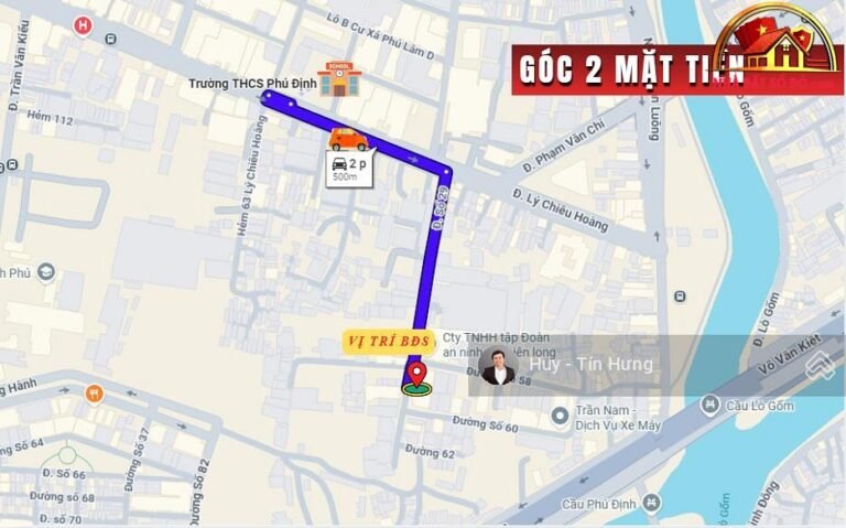 Bán nhà đất Đường Số 29 – Phường cũ 10 Quận 6 – Phường mới Bình Phú – Thành phố Hồ Chí Minh Diện tích 148 m2 – giá 20 tỷ