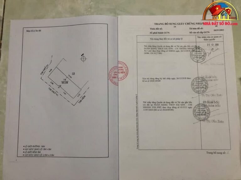 Bán nhà đất Đường Tân Bình – Phường cũ 7 Quận Tân Bình – Phường mới 7 – Thành phố Hồ Chí Minh diện tích 65 m2 giá 5.5 tỷ
