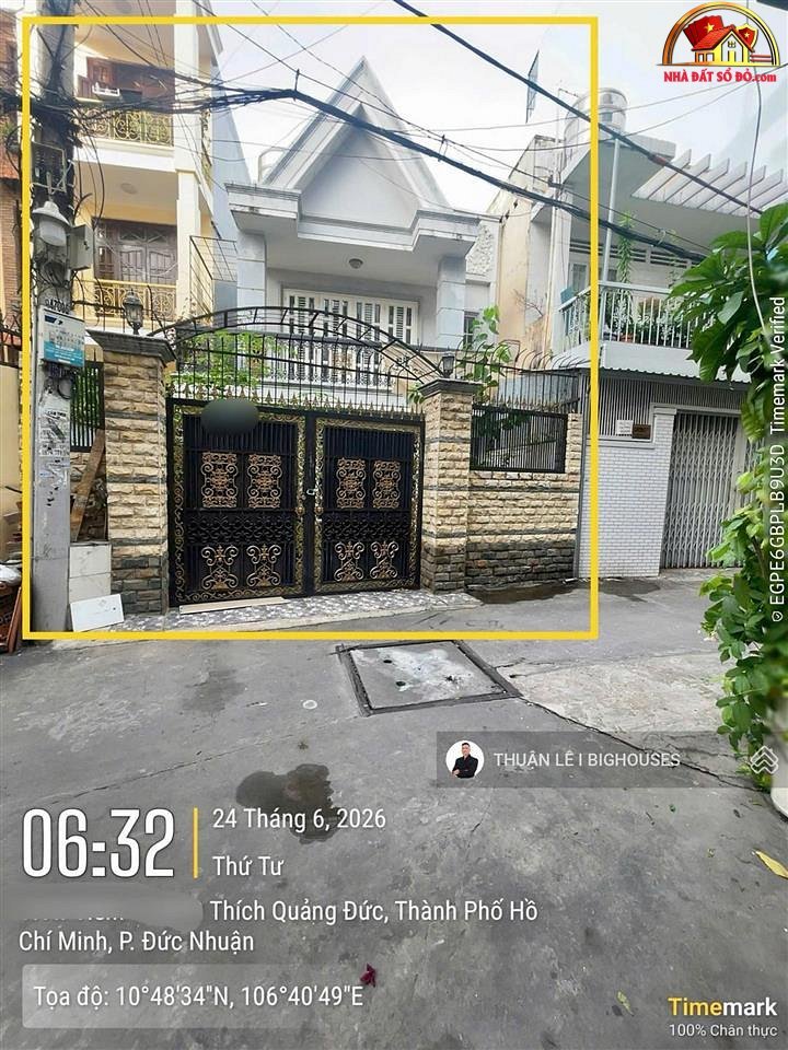Bán nhà đất Đường Thích Quảng Đức – Phường cũ Phường 5 Quận Phú Nhuận – Phường mới Phường 5 – Thành phố Hồ Chí Minh Diện tích 113m2 – Giá 14.9 tỷ