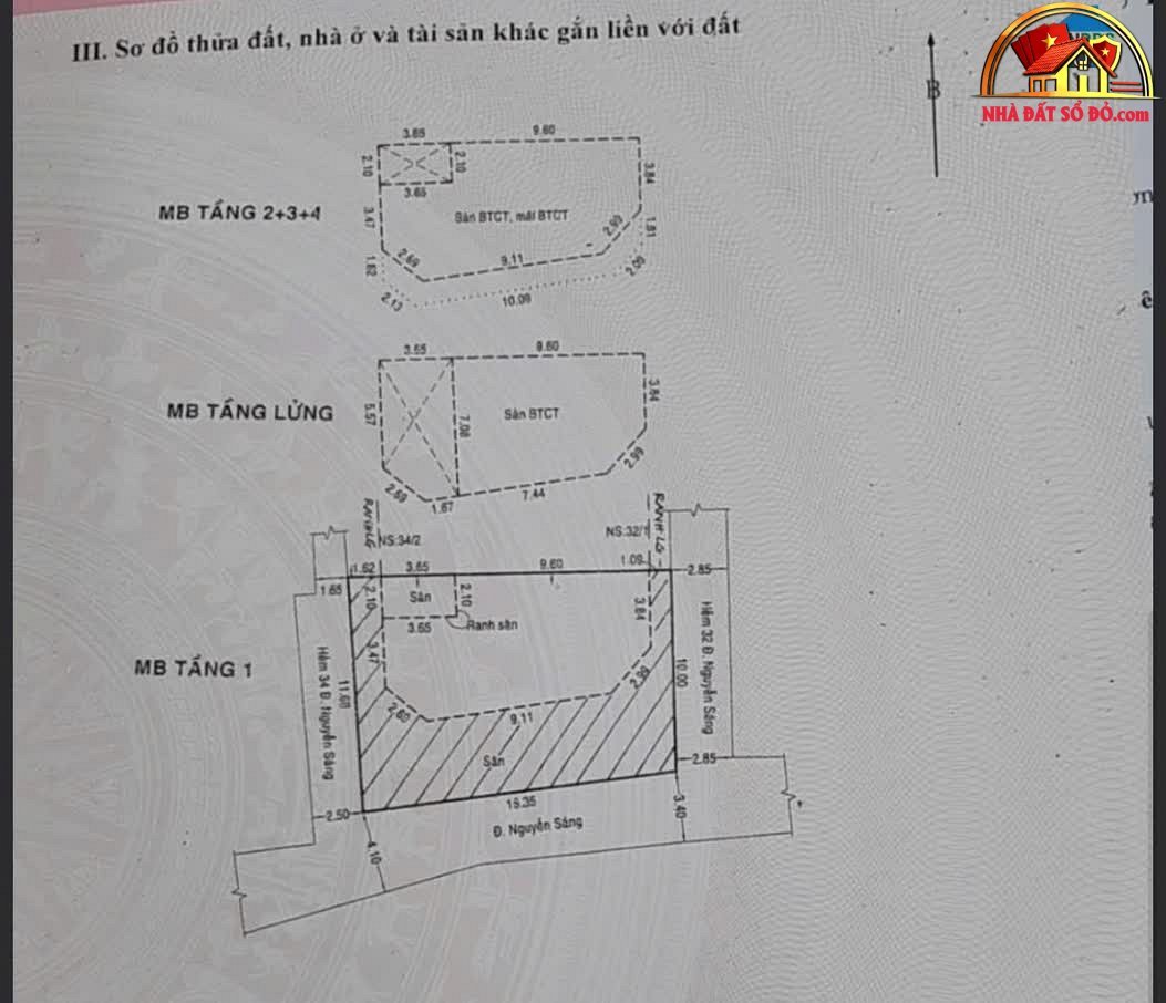 Bán nhà đất Đường Nguyễn Sáng – Phường cũ Tây Thạnh Quận Tân Phú – Phường mới Tây Thạnh – Thành phố Hồ Chí Minh 160 m² 18.5 tỷ