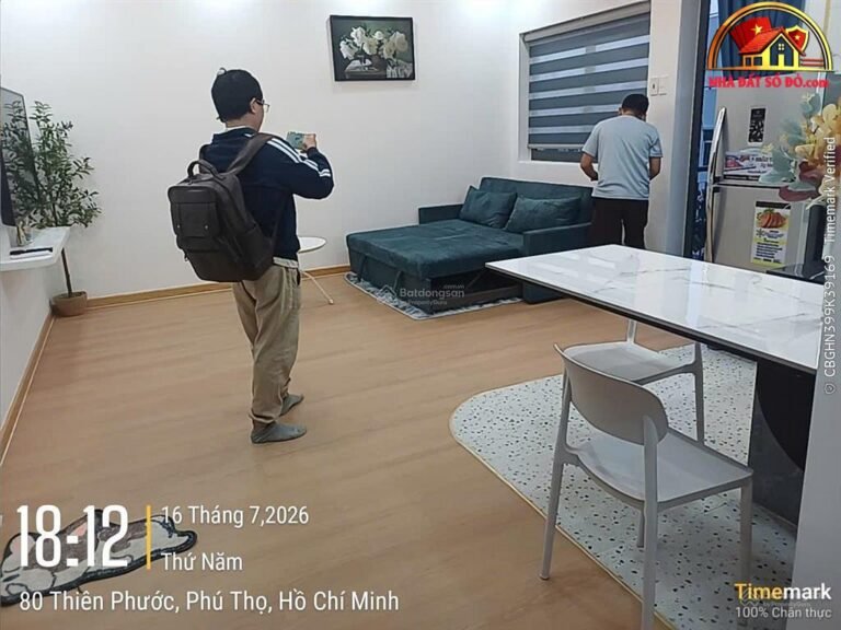 Căn hộ chung cư phố Lý Thường Kiệt – Phường Phú Thọ Quận 11 – Thành phố Hồ Chí Minh diện tích 48m2 giá 2.75 tỷ