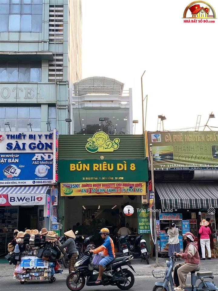 Bán nhà đất Đường Thành Thái – Phường cũ Diên Hồng Quận 10 – Phường mới Diên Hồng – Thành phố Hồ Chí Minh 82 m2 38.5 tỷ