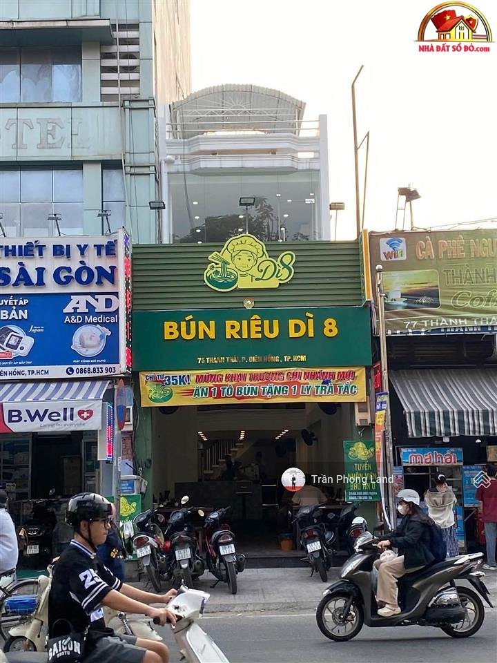 Bán nhà đất Đường Thành Thái – Phường cũ Diên Hồng Quận 10 – Phường mới Diên Hồng – Thành phố Hồ Chí Minh 82 m2 38.5 tỷ