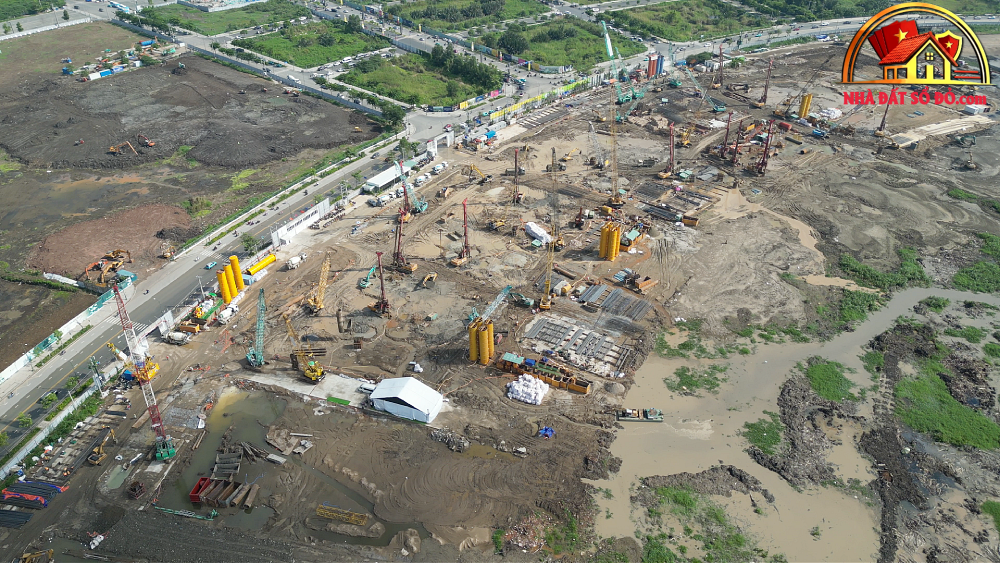 Cận cảnh công trường xây Trung tâm hành chính mới TP.HCM cho 8.000 người làm việc- Ảnh 10. Cận cảnh công trường xây Trung tâm hành chính mới TP.HCM cho 8.000 người làm việc- Ảnh 10.