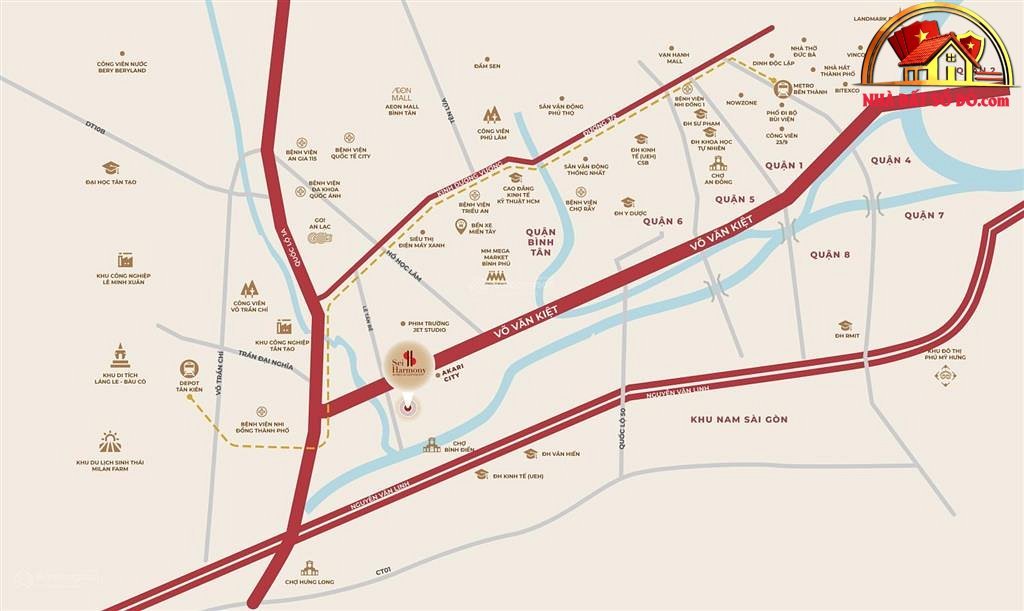 Bán nhà đất Đường Võ Văn Kiệt – Phường cũ Kh… – Bán nhà trong ngõ, hẻm Quận Bình Tân – TP Hồ Chí Minh giá 7 – 10 tỷ