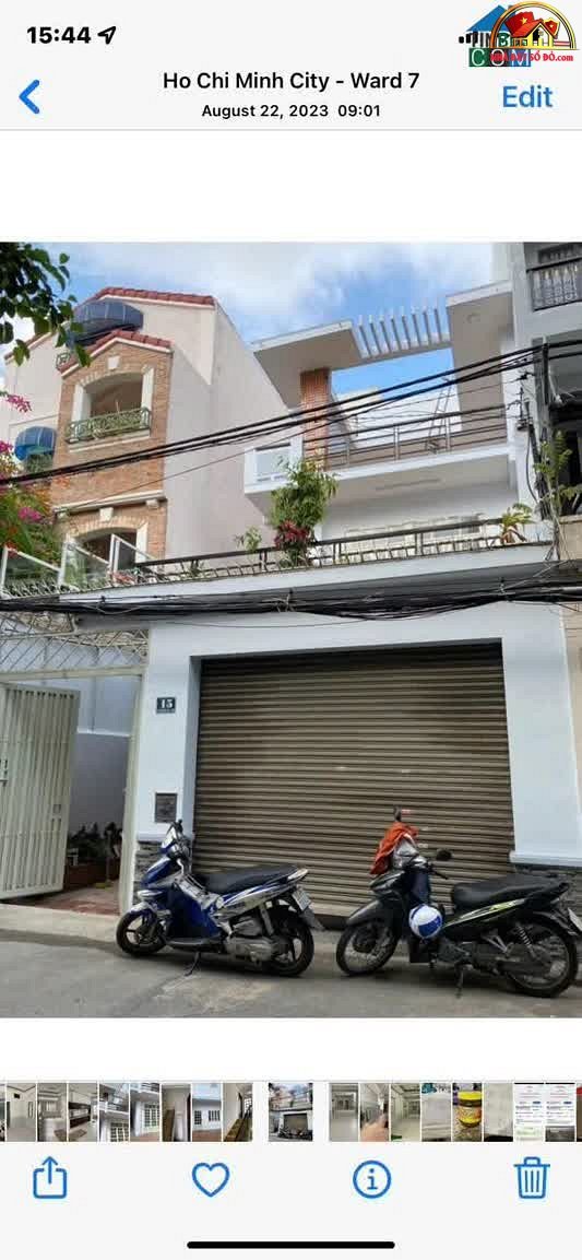 Bán nhà đất Đường Vân Côi – Phường cũ 7 Quận Tân Bình – Phường mới 7 – Thành phố Hồ Chí Minh 152 m² 23 tỷ