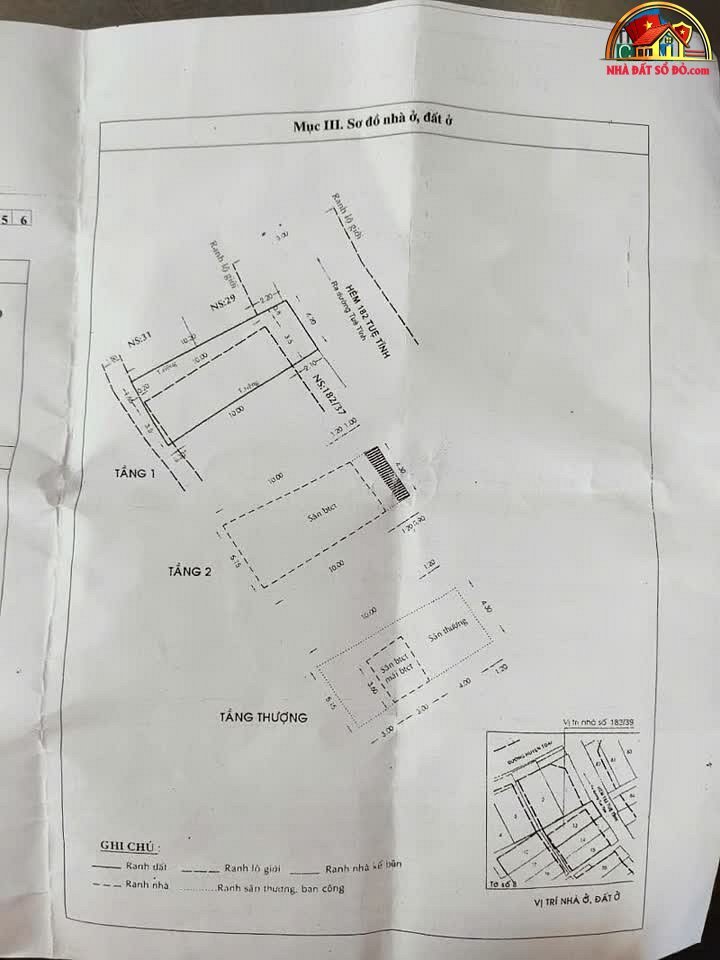 Bán nhà riêng Đường Tuệ Tĩnh – Phường cũ Quận 11 – Phường mới Quận 11 – Thành phố Hồ Chí Minh – diện tích 36 m² – giá 6.5 tỷ