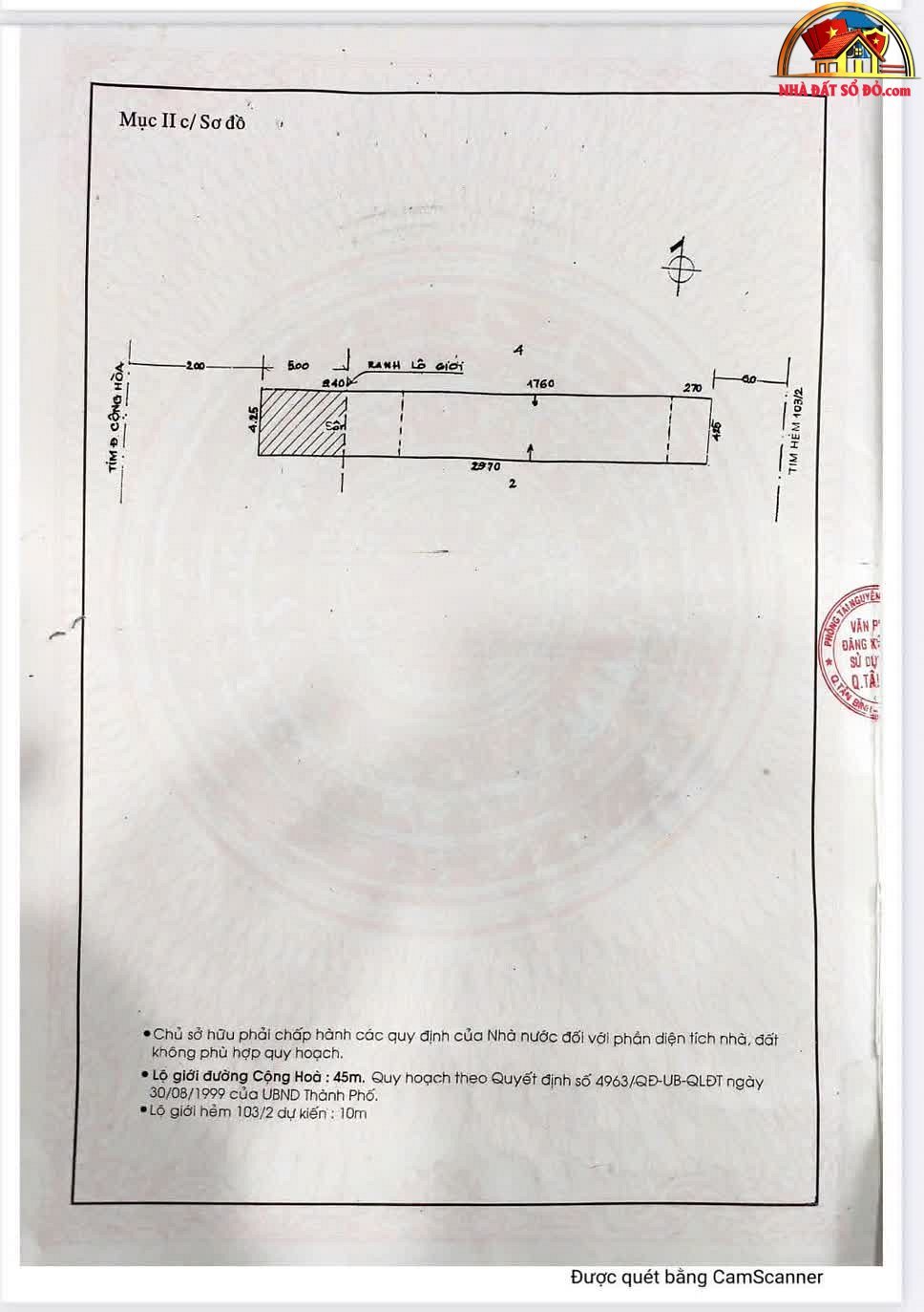 Bán nhà đất Đường Cộng Hòa – Phường cũ 12 Quận Tân Bình – Phường mới 12 – Thành phố Hồ Chí Minh 105m² 40 tỷ