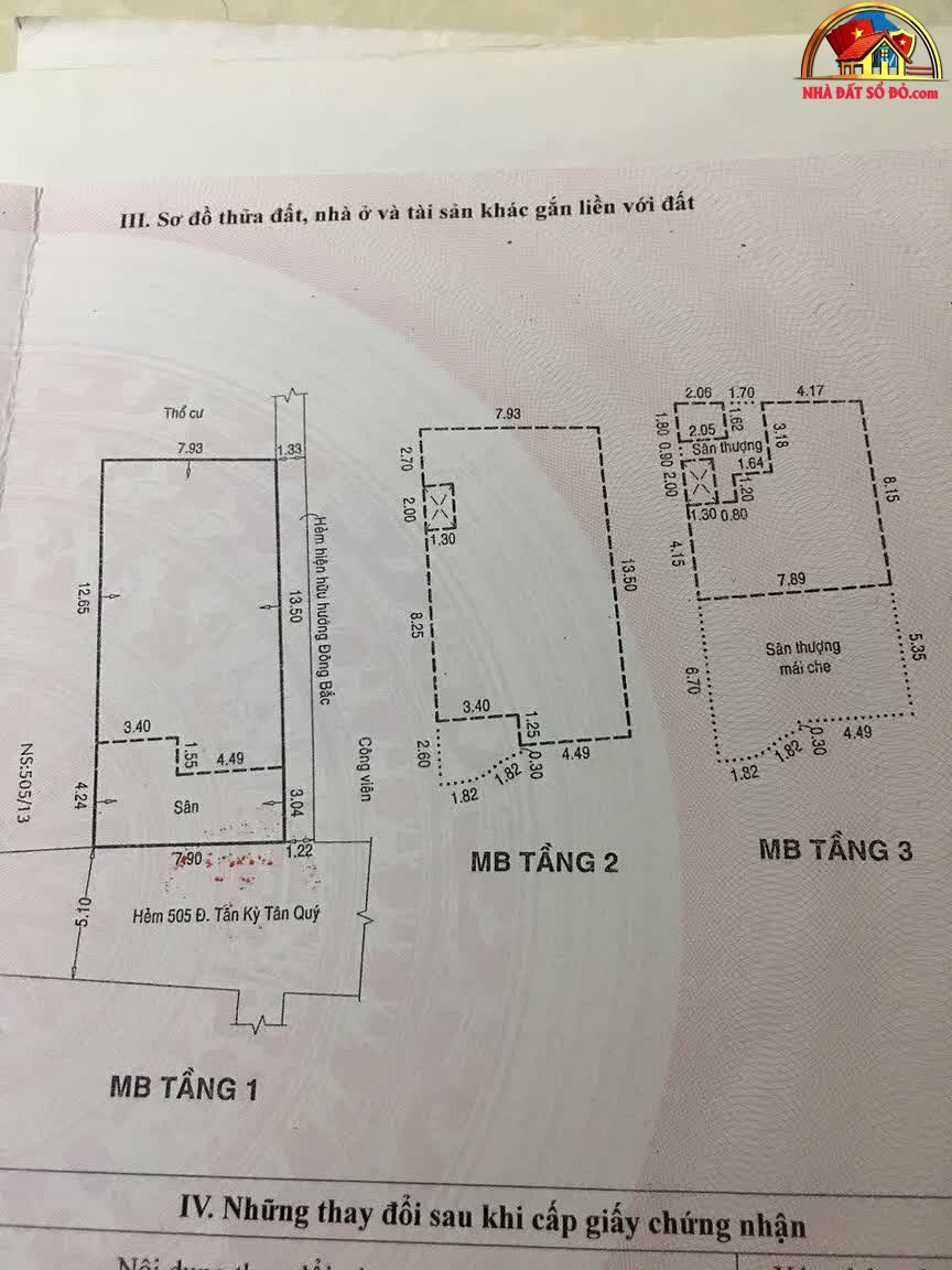 Bán nhà đất Đường Tân Kỳ Tân Quý – Phường cũ Tân Quý Quận Tân Phú – Phường mới Tân Quý – Thành phố Hồ Chí Minh 131 m² 14.5 tỷ
