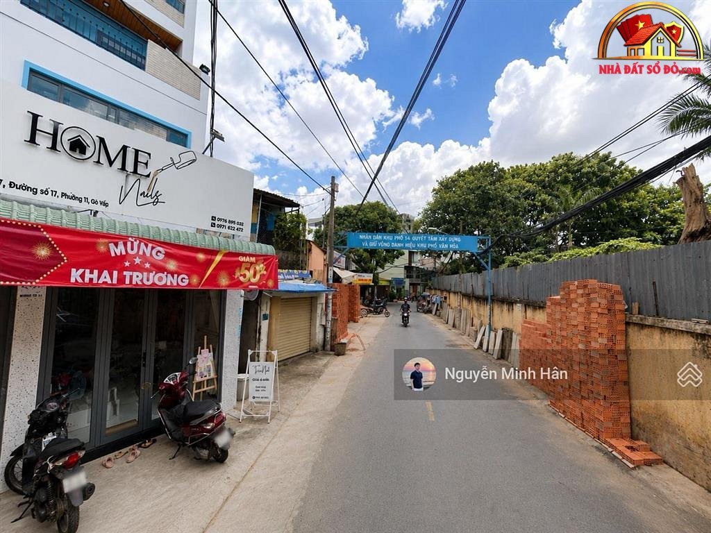 Bán nhà đất Đường Số 17 – Phường cũ 11 Quận Gò Vấp – Phường mới 11 – Thành phố Hồ Chí Minh 67 m2 – Giá 8.6 tỷ