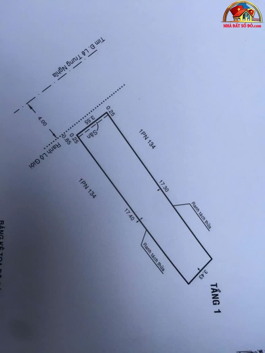 Bán nhà đất Đường Lê Trung Nghĩa – Phường cũ 12 Quận Tân Bình – Phường mới 12 – Thành phố Hồ Chí Minh Diện tích 164 m² Giá 58 tỷ