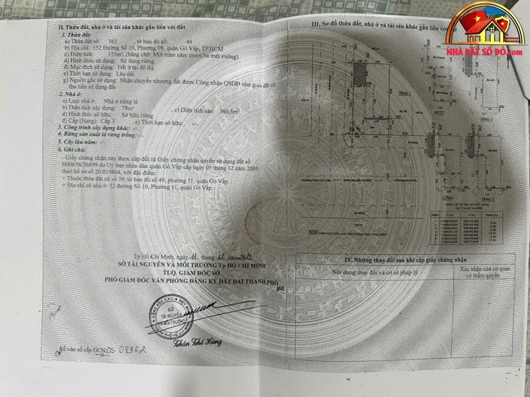 Bán nhà mặt phố Đường Nguyễn Văn Khối – Phường cũ 9 Quận Gò Vấp – Phường mới 9 – Thành phố Hồ Chí Minh 153 m² 40 tỷ