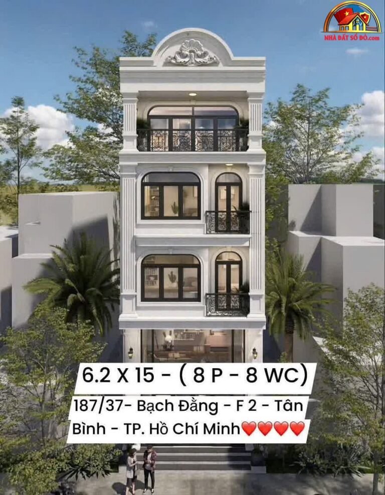Bán nhà đất Đường Bạch Đằng – Phường cũ 2 Quận Tân Bình – Phường mới 2 – Thành phố Hồ Chí Minh 93 m² 13.5 tỷ
