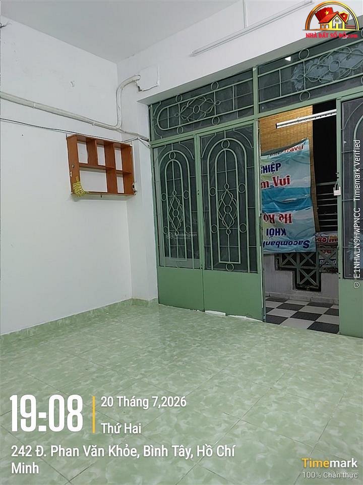 Bán nhà đất Đường Phan Văn Khỏe – Phường cũ Bình Tây Quận 6 – Phường mới 5 – Thành phố Hồ Chí Minh – Diện tích 55 m² – Giá 2.2 tỷ