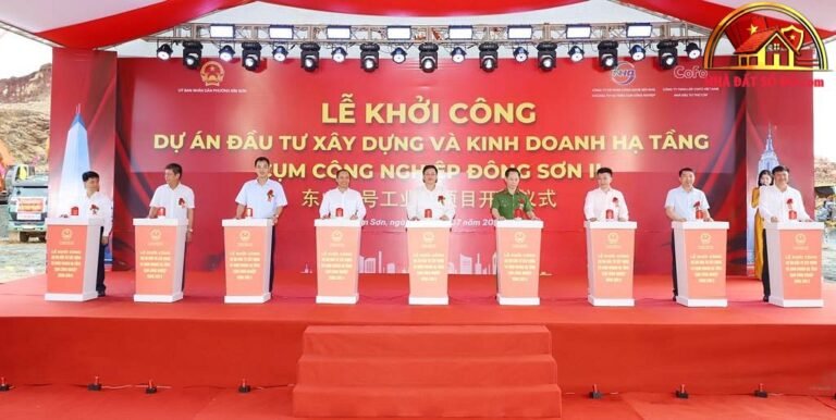 Khởi Công Cụm Công Nghiệp Tại Thanh Hóa: Cơ Hội Đầu Tư Bất Động Sản