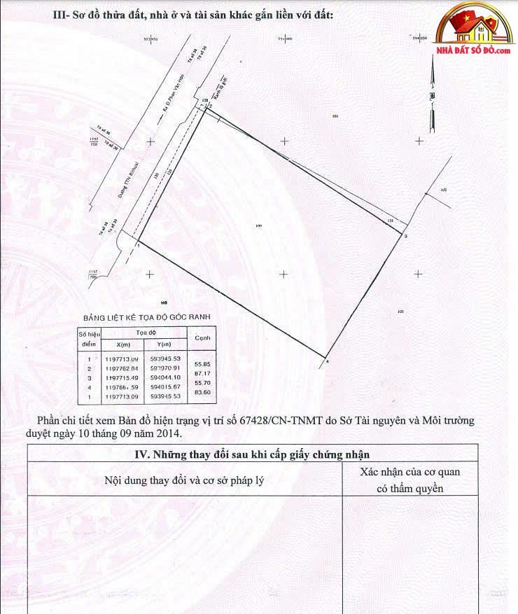 Bán nhà đất Đường Tân Thới Nhất 8 – Phường cũ Tân Thới Nhất Quận 12 – Phường mới Tân Thới Nhất – Thành phố Hồ Chí Minh diện tích 4748 m2 giá 200 tỷ
