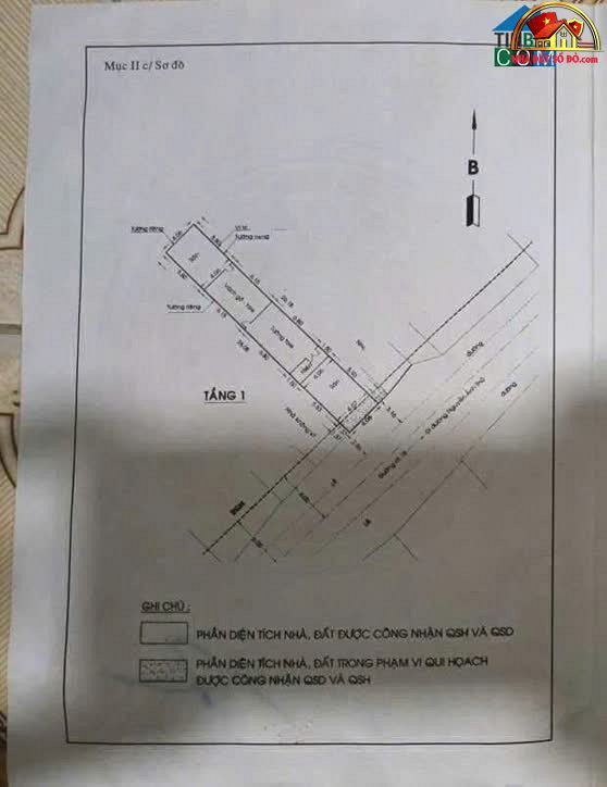 Bán nhà đất Đường Nguyễn Thị Thơi – Phường cũ Hiệp Thành Quận 12 – Phường mới Hiệp Thành – Thành phố Hồ Chí Minh diện tích 112 m² giá 6.8 tỷ