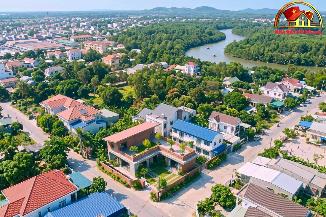 Cấu trúc hạ nhiệt tự nhiên cho biệt thự vườn sân trong Vĩnh Phúc- Ảnh 2.