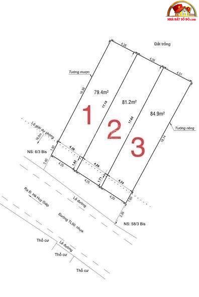 Bán nhà đất Đường Thạnh Lộc – Phường cũ Thạnh Lộc Quận 12 – Phường mới Không xác định – Thành phố Hồ Chí Minh 81m2 – Thỏa thuận