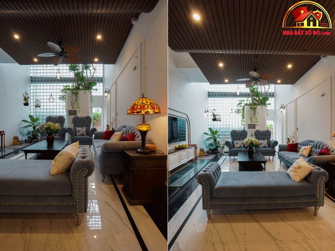 Gạch kính cản nắng hướng Tây cho nhà ống Đà Nẵng đậm chất Indochine- Ảnh 5. Gạch kính cản nắng hướng Tây cho nhà ống Đà Nẵng đậm chất Indochine- Ảnh 5.