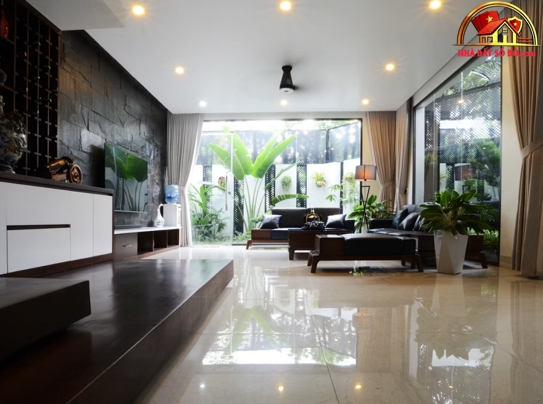 Vuông hóa góc xéo: Lời giải cho nhà phố trên đất phi đối xứng tại Bắc Giang- Ảnh 5. Vuông hóa góc xéo: Lời giải cho nhà phố trên đất phi đối xứng tại Bắc Giang- Ảnh 5.