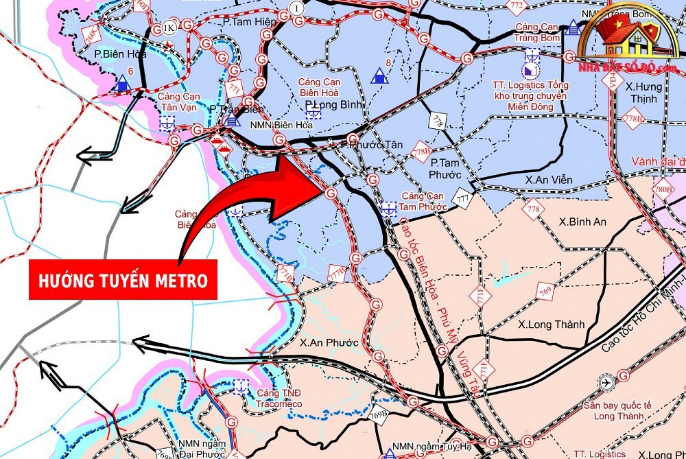 Làm metro 44km đến sân bay Long Thành: Đồng Nai quy hoạch các vị trí phát triển TOD, chuẩn bị quỹ đất đối ứng- Ảnh 1.