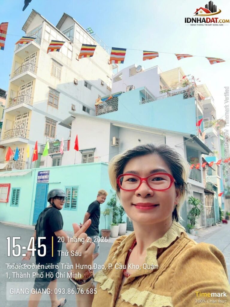 [Review Nhà Đất Sổ Đỏ] Nhà phố 7 tầng mặt tiền đường Trần Hưng Đạo, Quận 1 với sổ đỏ chính chủ