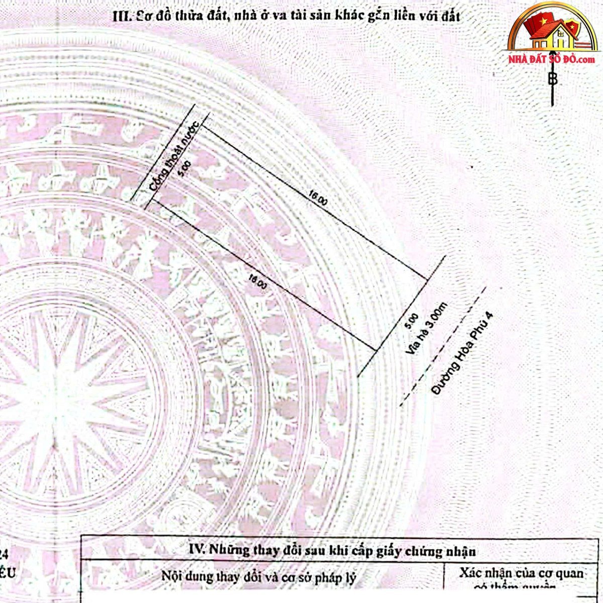 Bán đất đường hoà phú 4 – Phường cũ Hòa Minh Quận Liên Chiểu – Phường mới Hòa Minh – Thành phố Đà Nẵng 80m2 5.3 tỷ