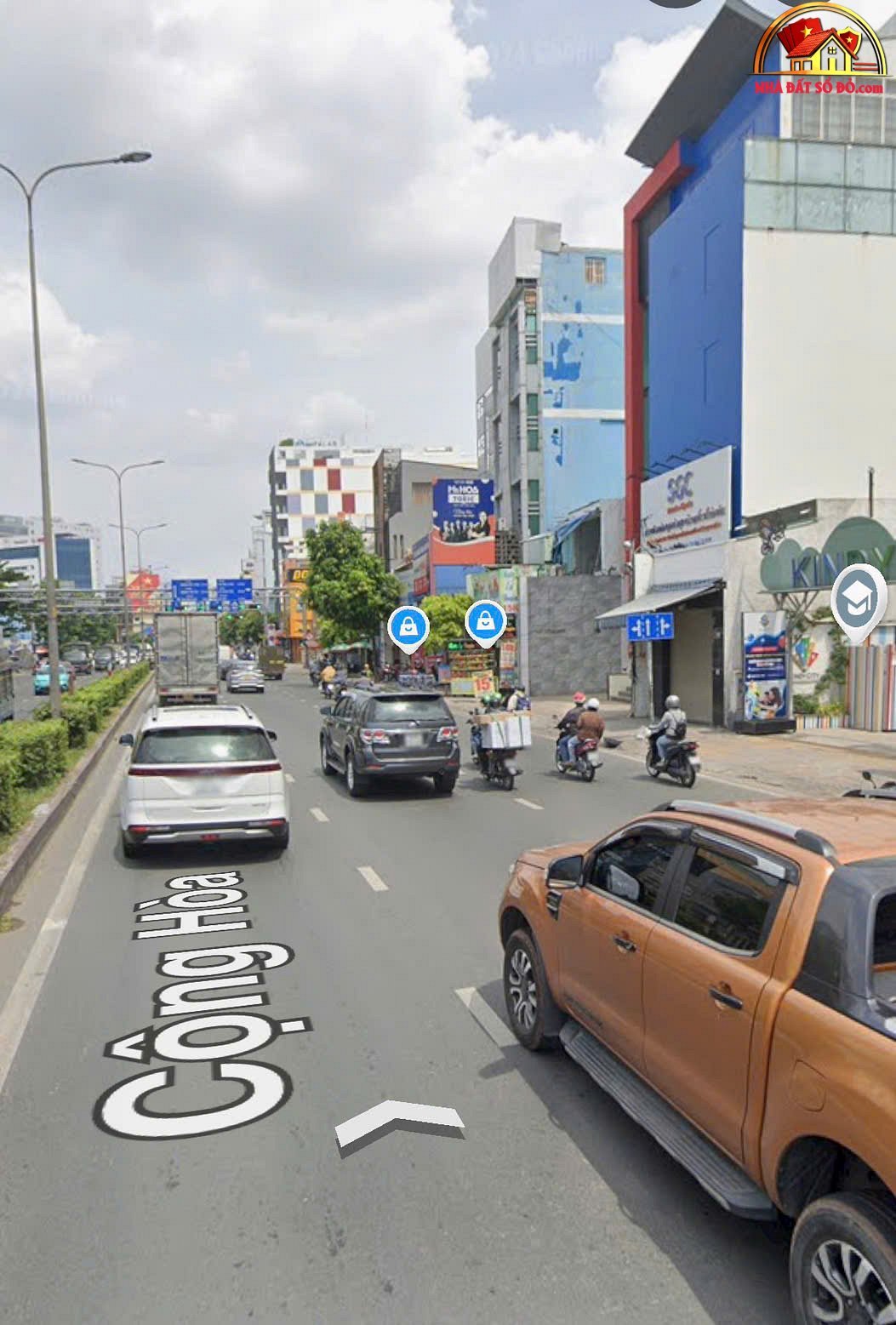 Bán đất mặt tiền Cộng Hòa – Phường cũ 13 Quận Tân Bình – Phường mới 13 – Thành phố Hồ Chí Minh diện tích 857m2 giá 200 tỷ
