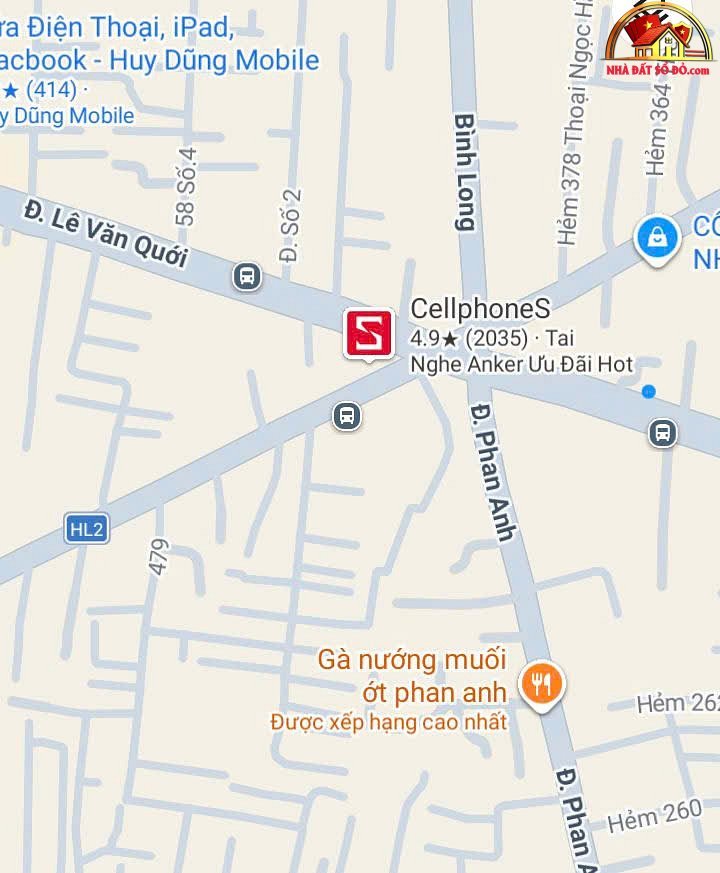 Chính chủ bán gấp nhà mặt tiền đường An Dương Vương – Phường cũ Bình Trị Đông Quận Bình Tân – Phường mới Bình Trị Đông – Thành phố Hồ Chí Minh 75m2 7.2 tỷ
