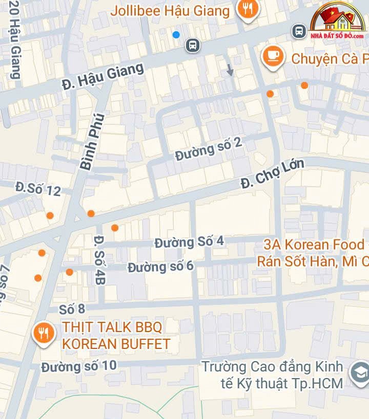 Bán nhà đất Đường Chợ Lớn – Phường cũ 11 Quận 6 – Phường mới 11 – Thành phố Hồ Chí Minh diện tích 115m2 giá 24 tỷ