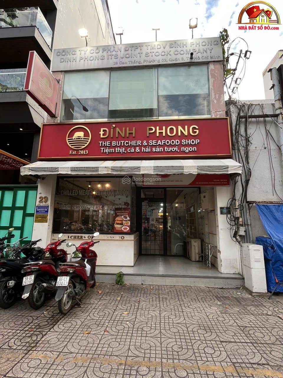 Cho thuê mặt bằng kinh doanh – đường cao thắng – Quận 3 – Thành phố Hồ Chí Minh – diện tích 122m2 – giá 68 triệu
