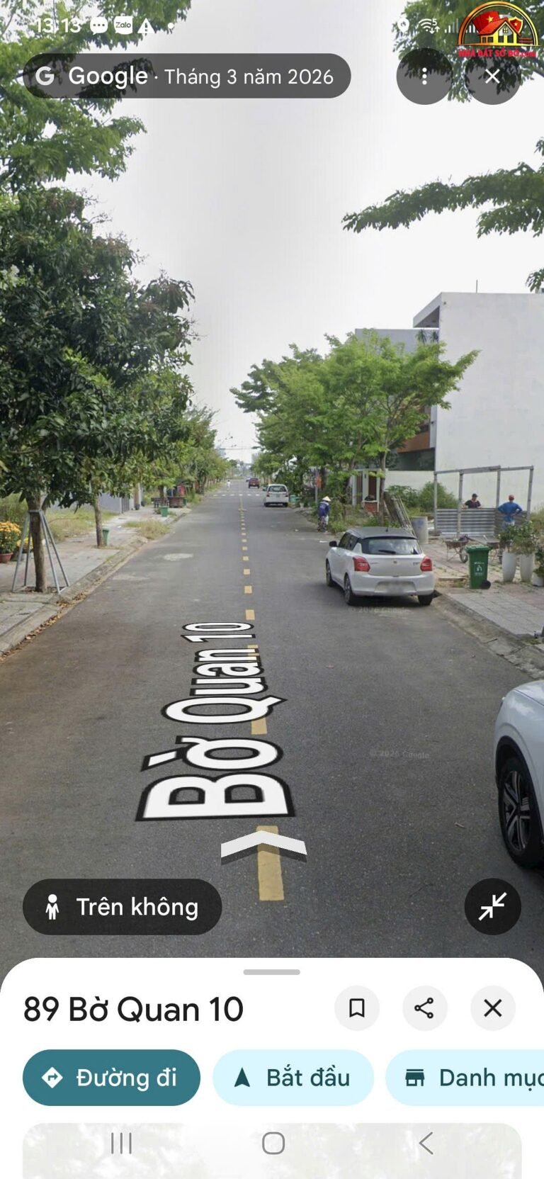 Bán đất mặt tiền đường bờ quan 10 – Phường cũ Hòa Quý Quận Ngũ Hành Sơn – Phường mới Hòa Quý – Thành phố Đà Nẵng diện tích 105m2 giá 6750000000