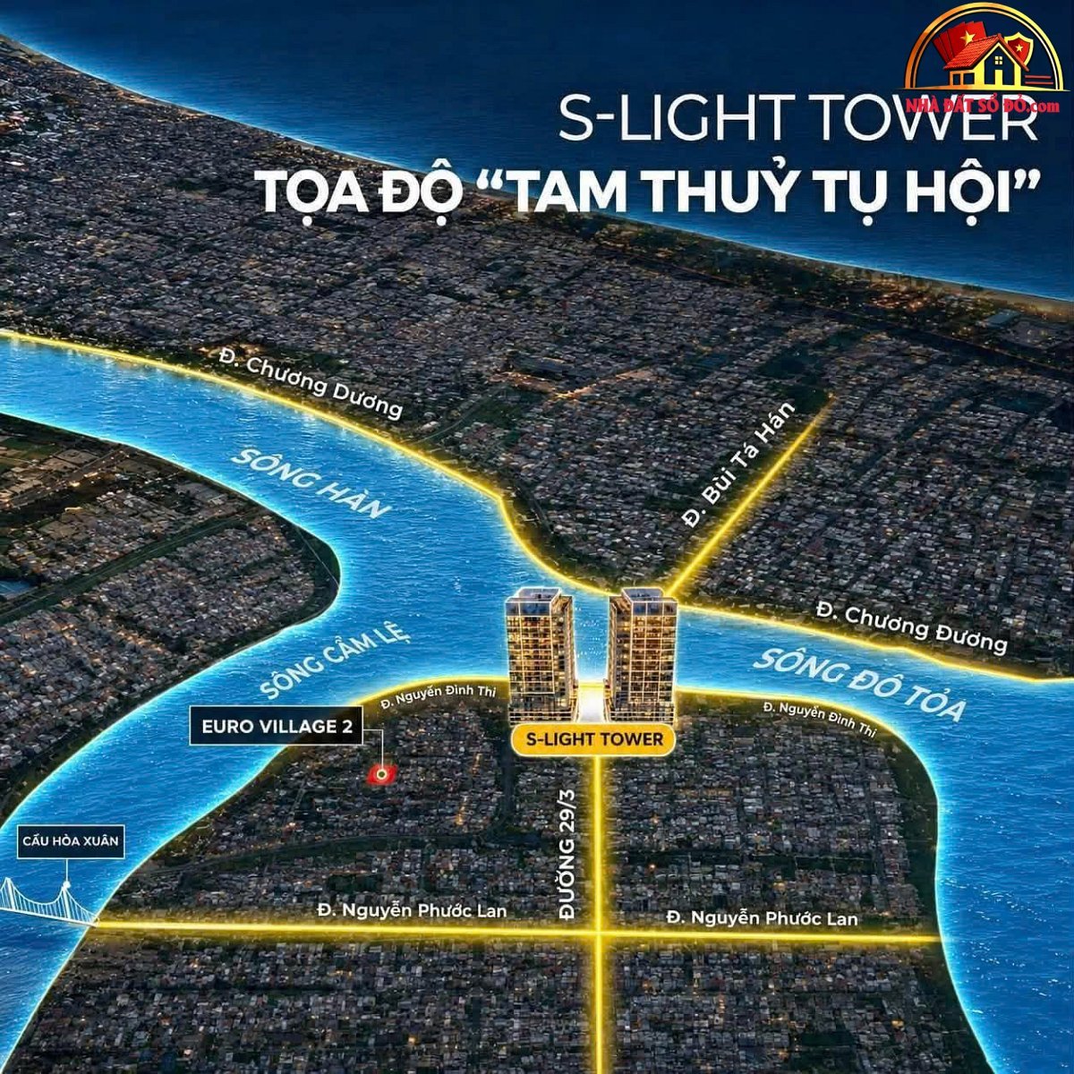 2PN S-Light Towew Chỉ Còn 1 Căn Duy Nhất – Bán nhà đất Đường S-Light Tower – Phường cũ Không xác định – Quận Cẩm Lệ – Phường mới Không xác định – Thành phố Đà Nẵng 57m2 2709000000