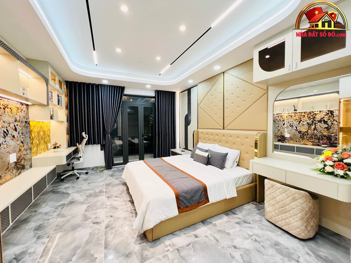 Nhà mới tinh 6 tầng hẽm xe hơi phong cách hiện đại có thang máy full nội thất 53m2 8.5 tỷ – Bán nhà đất Đường Nguyễn Văn Khối – Phường cũ 15 – Quận 15 – Thành phố Hồ Chí Minh