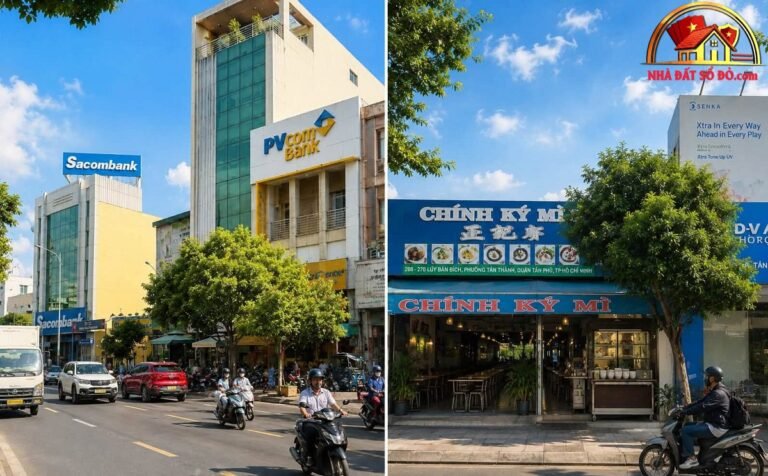 Bán nhà đất Đường Gò Dầu – Phường cũ Tân Sơn Nhì Quận Tân Phú – Phường mới Tân Sơn Nhì – Thành phố Hồ Chí Minh 111m2 20 tỷ