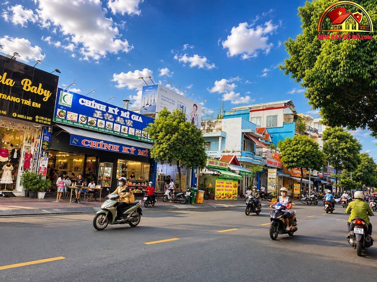 Bán nhà đất Đường Gò Dầu – Phường cũ Tân Sơn Nhì Quận Tân Phú – Phường mới Tân Sơn Nhì – Thành phố Hồ Chí Minh 111m2 20 tỷ