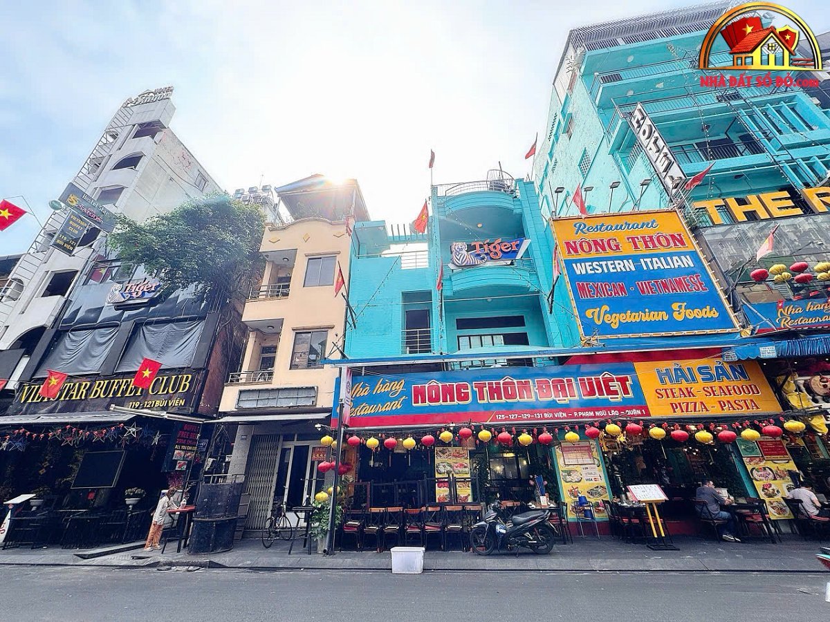 Bán nhà đất Đường Bùi Viện – Phường cũ Phạm Ngũ Lão Quận 1 – Phường mới Phạm Ngũ Lão – Thành phố Hồ Chí Minh diện tích 65m2 giá 55000000000