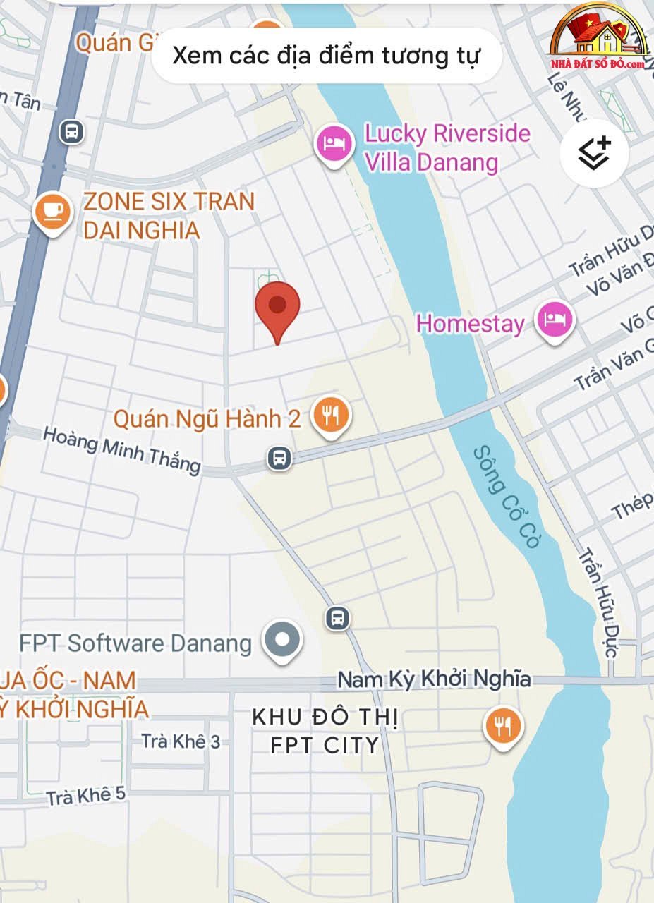 Cặp đất mt đường Nguyễn Quý Anh – Phường cũ Hòa Hải Quận Ngũ Hành Sơn – Phường mới Hòa Hải – Thành phố Đà Nẵng 200m2 11.2 tỷ