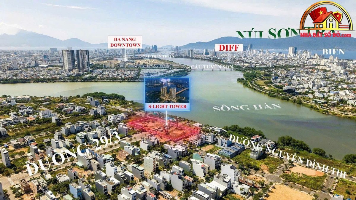 Quỹ Độc Quyền 1PN Chỉ 2,3 Tỷ Căn Hộ S-Light Mặt Sông Hàn View Pháo Hoa – Bán nhà đất Đường S-Light Tower – Phường cũ Cẩm Lệ Quận Cẩm Lệ – Phường mới Cẩm Lệ – Thành phố Đà Nẵng 49m2