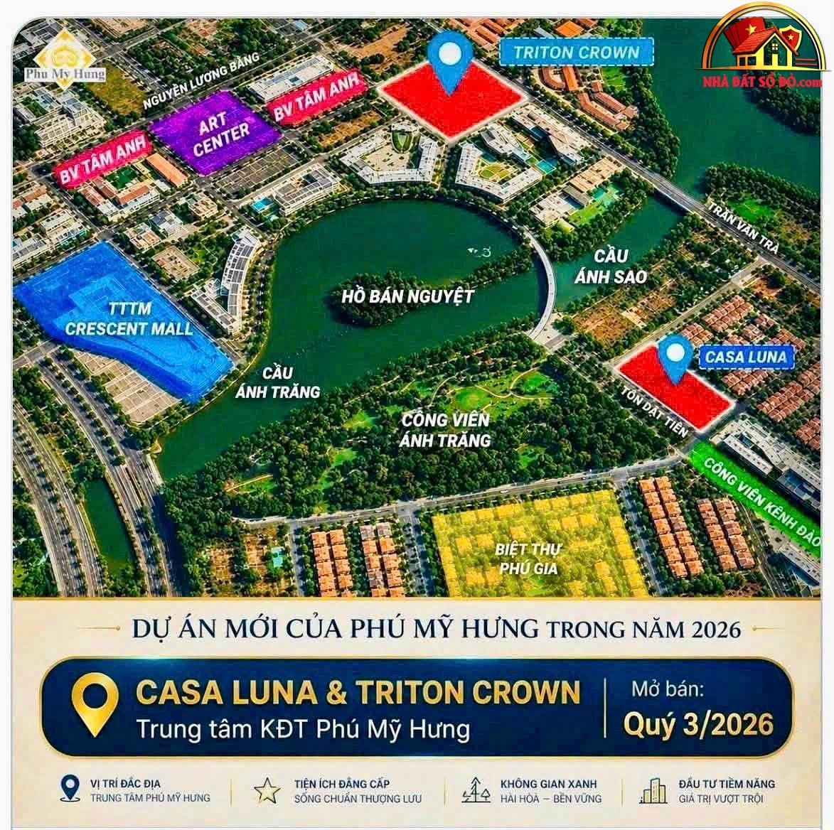 Mở bán siêu căn hộ casa luna phú mỹ hưng – B… – Bán biệt thự Quận Tân Phú – TP Hồ Chí Minh giá Thỏa thuận