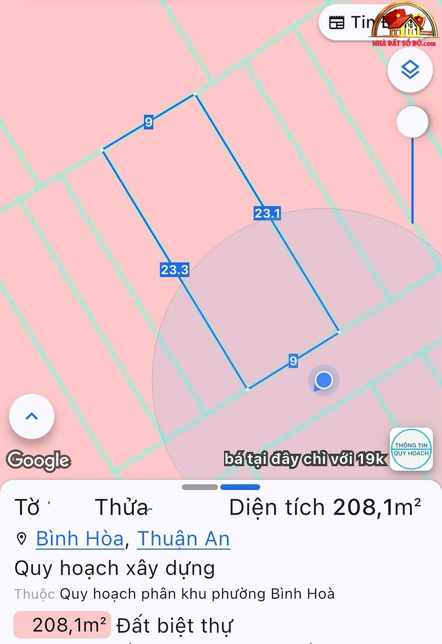 Lô đất ngang khủng 9m, gần kcx linh trung 2 –… – Bán biệt thự Quận Thủ Đức – TP Hồ Chí Minh giá 3 – 5 tỷ