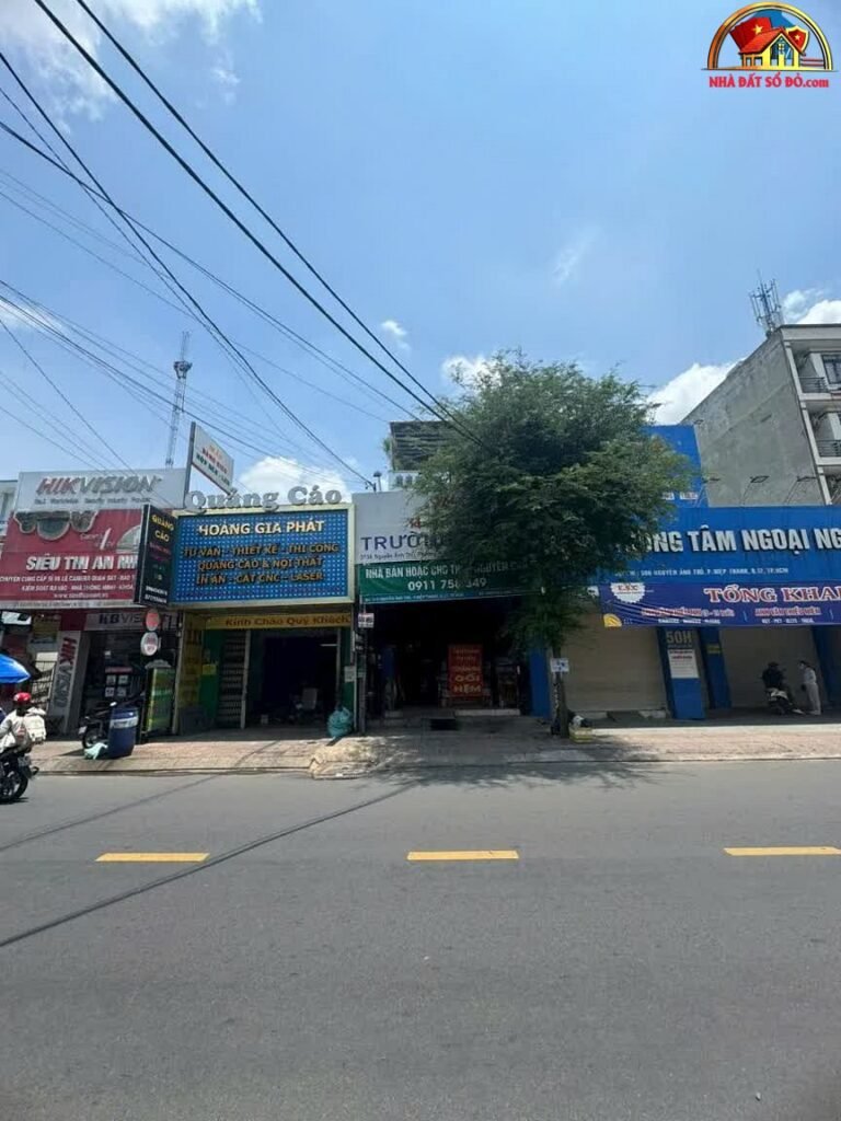 Bán nhà mặt phố Đường Nguyễn Ảnh Thủ – Phường cũ Hiệp Thành Quận 12 – Phường mới Hiệp Thành – Thành phố Hồ Chí Minh diện tích 130 m² giá 12.5 tỷ