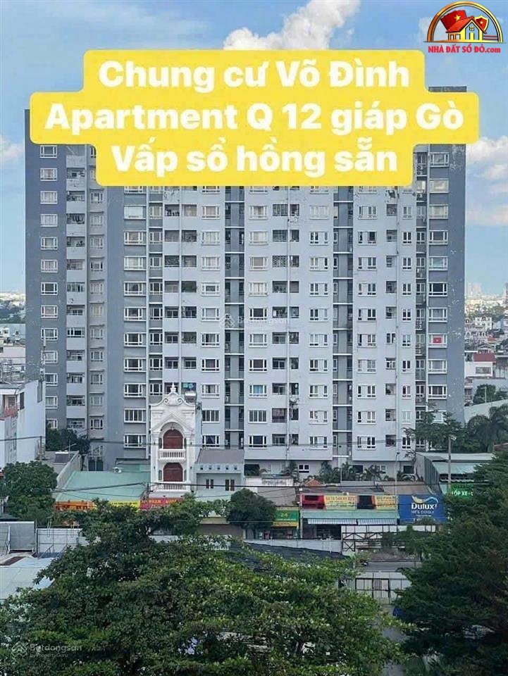 Hàng hiếm bán nhà đất Đường Võ Đình – Phường cũ Thới An Quận 12 – Phường mới Thới An – Thành phố Hồ Chí Minh 55m2 1.95 tỷ