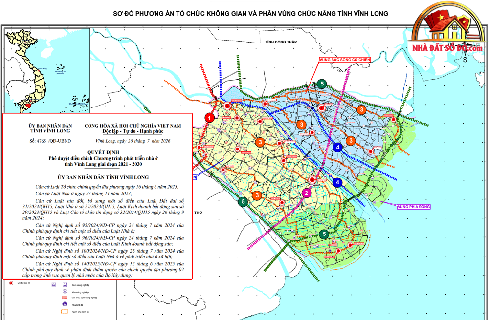 Phát triển nhà ở Vĩnh Long đến 2030: Xu hướng và Chiến lược