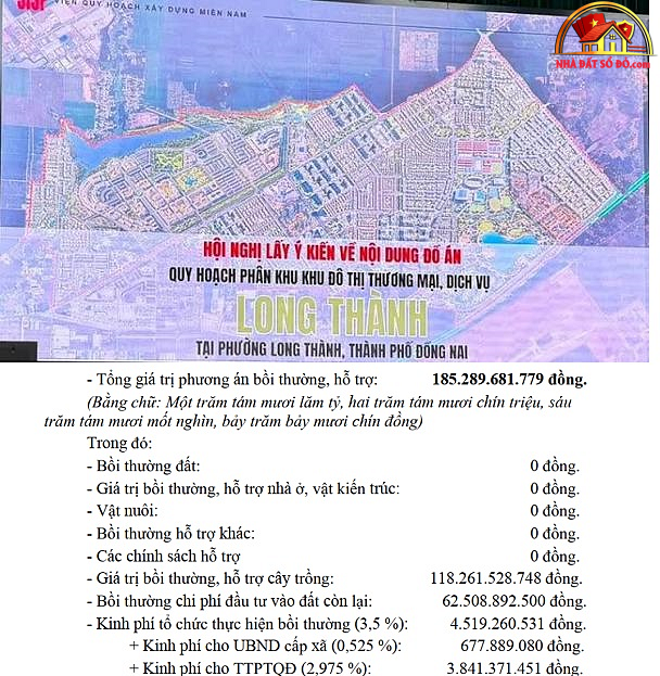 Đồng Nai đầu tư 185 tỷ, thu hồi 416ha đất cho sân bay Long Thành